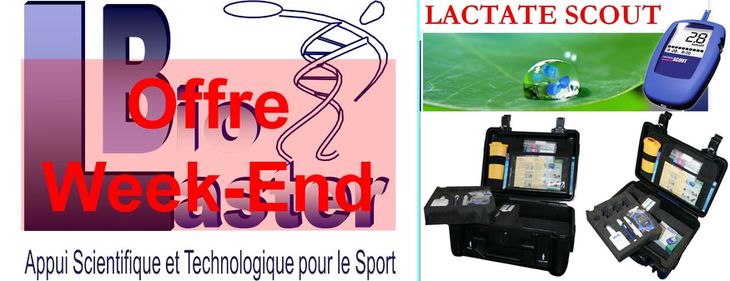 Offre Week-End chez Biolaster: Outdoor Cas Professionnel de Lactate Scout