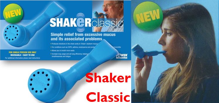 Nuevo producto en Biolaster: Shaker Classic para favorecer la liberación de secreciones pulmonares