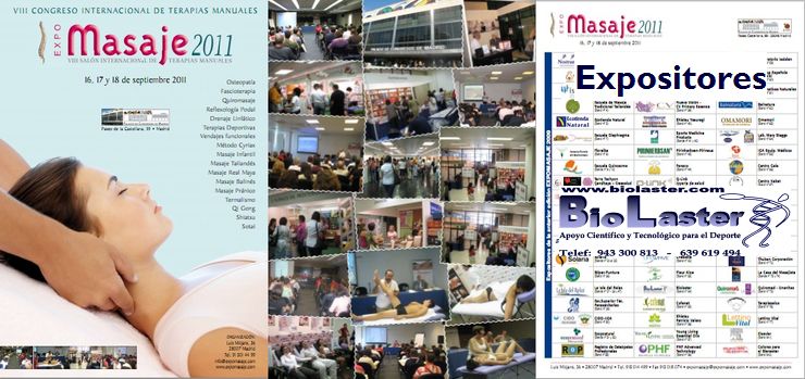 Nueva entrada en el Blog de Kinesiotape en Biolaster: Expomasaje 2011