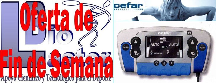 Oferta de Fin de Semana en Biolaster: Ultimas unidades del Electroestimulador CEFAR Activ XT