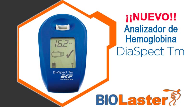 El Medidor de Hemoglobina DiaSpect TM,  nuevo producto en Biolaster!