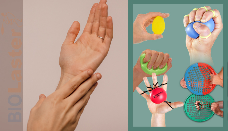 Rehabilitación de mano y dedos con MVS. ¡Productos de ejercitación de mano en oferta!