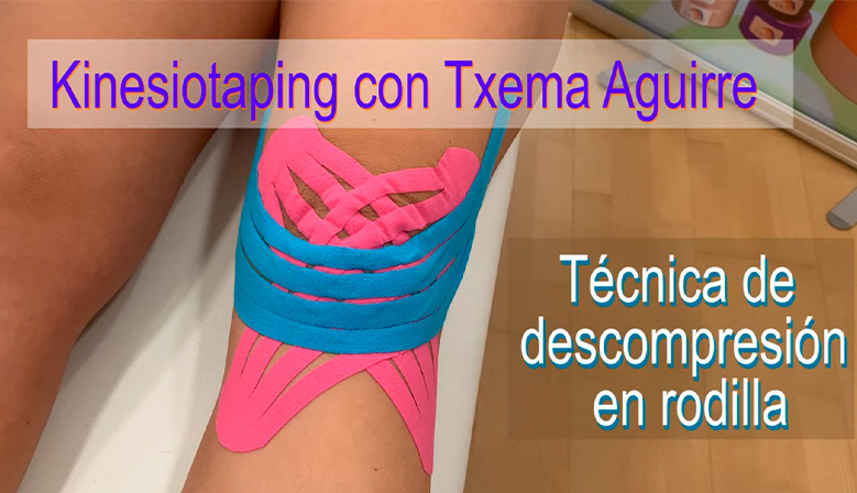 Video: Aplicaci�n de Vendaje Neuromuscular � Descompresi�n de rodilla