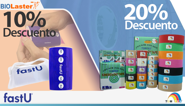 Oferta de Fin de Semana: Vendas de Kinesiotaping Temtex + Cortador FastU!