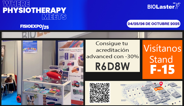 Biolaster estar presente en Fisioexpo 2025
