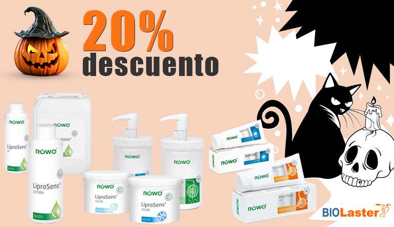 Descuento del 20 % en toda la gama Rowo hasta el 4 de noviembre!
