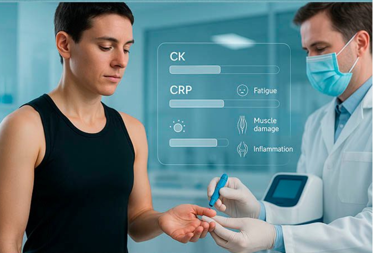 Medicion Creatinkinasa CK y PCR Analizador de Sangre SimplexTas 101, análisis sencillo e inmediato de PCR y ck