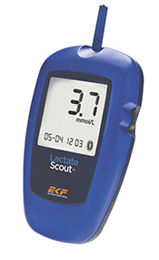 Imagen del analizador de acido lactico Lactate Scout analisis acido lactico sangre rendimiento fisico