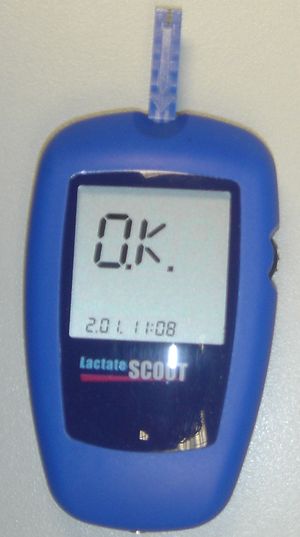 analisis acido lactico lactato analizador lactate scout