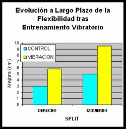 medicion flexibilidad test especifico rendimiento fisico vibraciones
