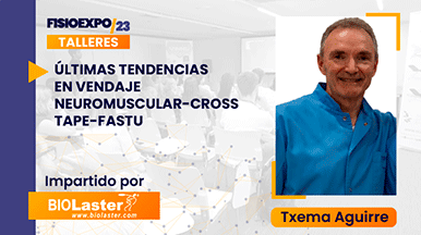 Cartel taller impartido por Txema Aguirre en FisioExpo