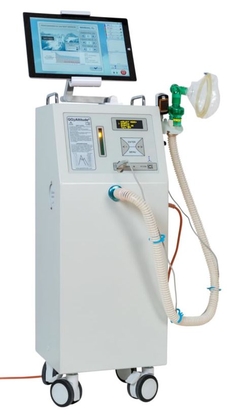 Hypoxicateur Portable One PLUS VA Go2Altitude Hypoxie Intermiytent en Repos IHT