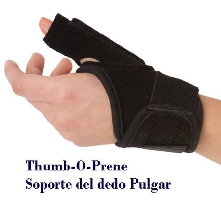 ortesis soporte artritis primer dedo pulgar tendinitis quervain